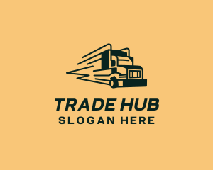 Fast Truck Logistics logo design