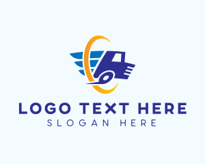 Fast Courier Truck logo