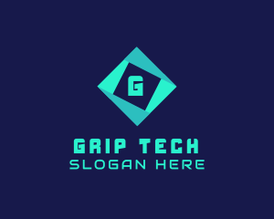 Digital Cube Tech logo design