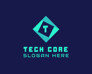 Digital Cube Tech logo design