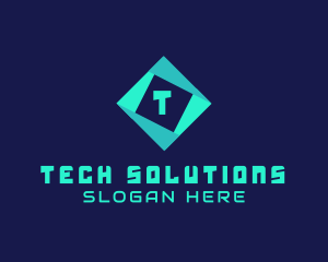 Digital Cube Tech logo design