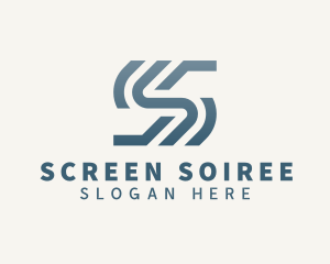 Generic Stripe Letter S logo design