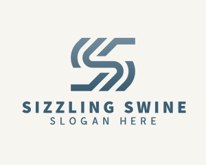 Generic Stripe Letter S logo design