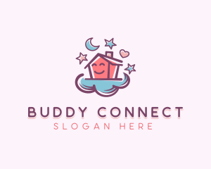 Cloud Home Daycare logo design