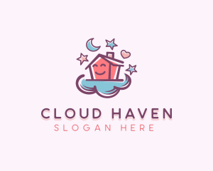 Cloud Home Daycare logo design