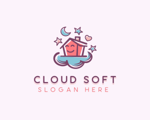 Cloud House Daycare logo design