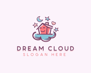 Cloud House Daycare logo design