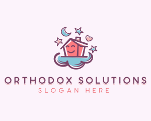 Cloud House Daycare logo design