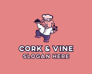 Pig Chef Restaurant  logo design