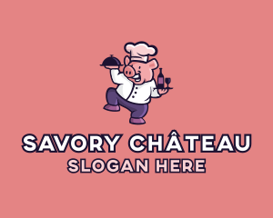 Pig Chef Restaurant  logo design