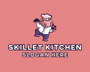 Pig Chef Restaurant  logo design