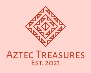 Geometric Aztec Decoration logo