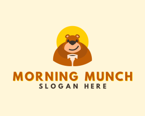 Morning Bear Coffee logo design