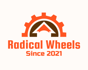 Cog Wheel House logo design