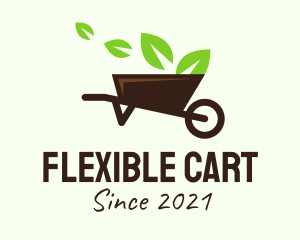 Wheel Barrow Garden  logo design