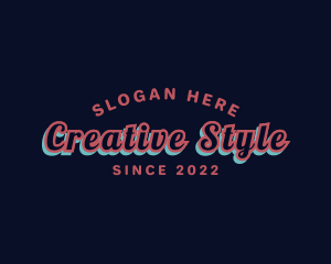 Retro Style Business logo design