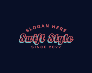 Retro Style Business logo design