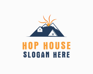 Housing Mountain Nature logo design