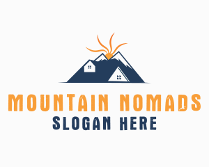 Housing Mountain Nature logo design