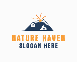 Housing Mountain Nature logo design