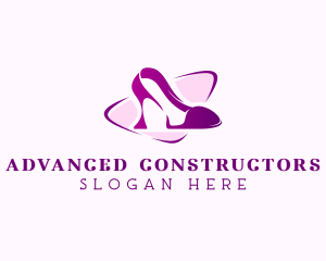 High Heel Stiletto Footwear Logo