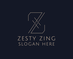 Upscale Boutique Letter Z logo design