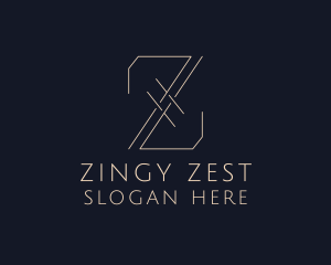 Upscale Boutique Letter Z logo design