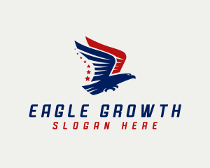 United States Eagle Star  logo design