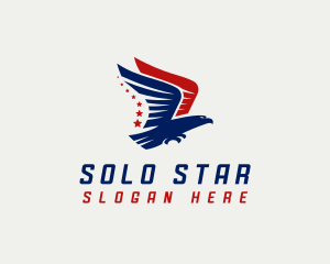 United States Eagle Star  logo design