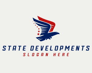 United States Eagle Star  logo design