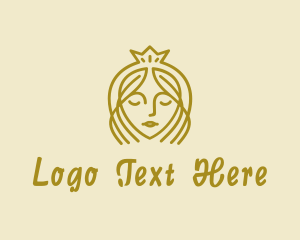 Golden Tiara Princess Logo
