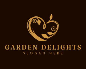 Heart Orchard Garden logo design