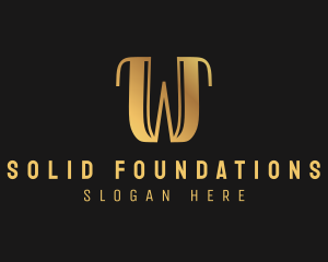 Golden Elegant Brand Logo
