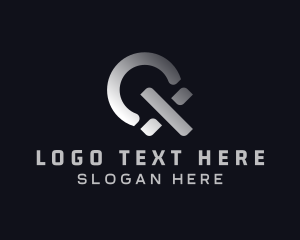 Modern Metallic Business logo