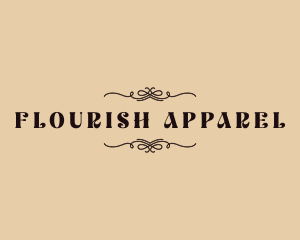 Elegant Flourish Decorative logo