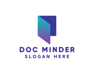 Gradient Document Folder logo