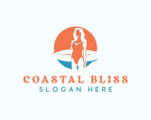 Female Surfing Beachwear logo