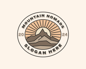 Peak Summit Hiking  logo design