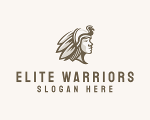 Native Tribe Warrior  logo design