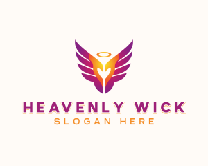 Holy Halo Wings logo design