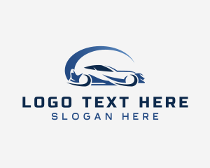 Rental - Car Rental Garage logo design