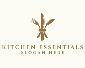 Fine Dining Utensil logo design