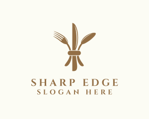 Fine Dining Utensil logo design