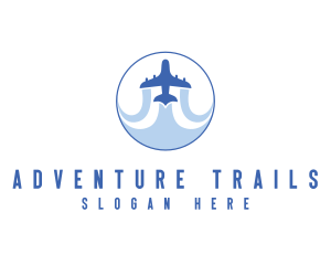 Tourism Travel Airplane logo
