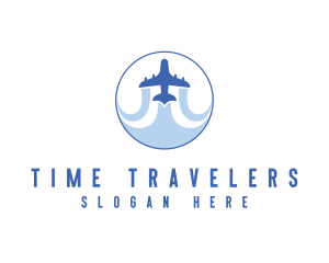 Tourism Travel Airplane logo design