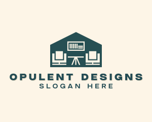 House Interior Design logo design