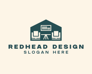 House Interior Design logo design