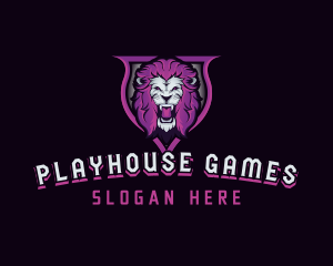 Fierce Gaming Lion logo design