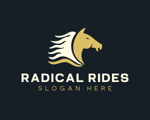 Horse Stable Stallion logo design