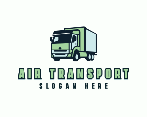 Truck Delivery Logistics logo design